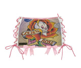 ED HARDY GOLDEN ROSE & LAVENDER SKIRT SET