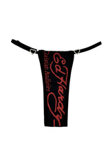ED HARDY BLACK SKULL & FLOWER SKIRT SET