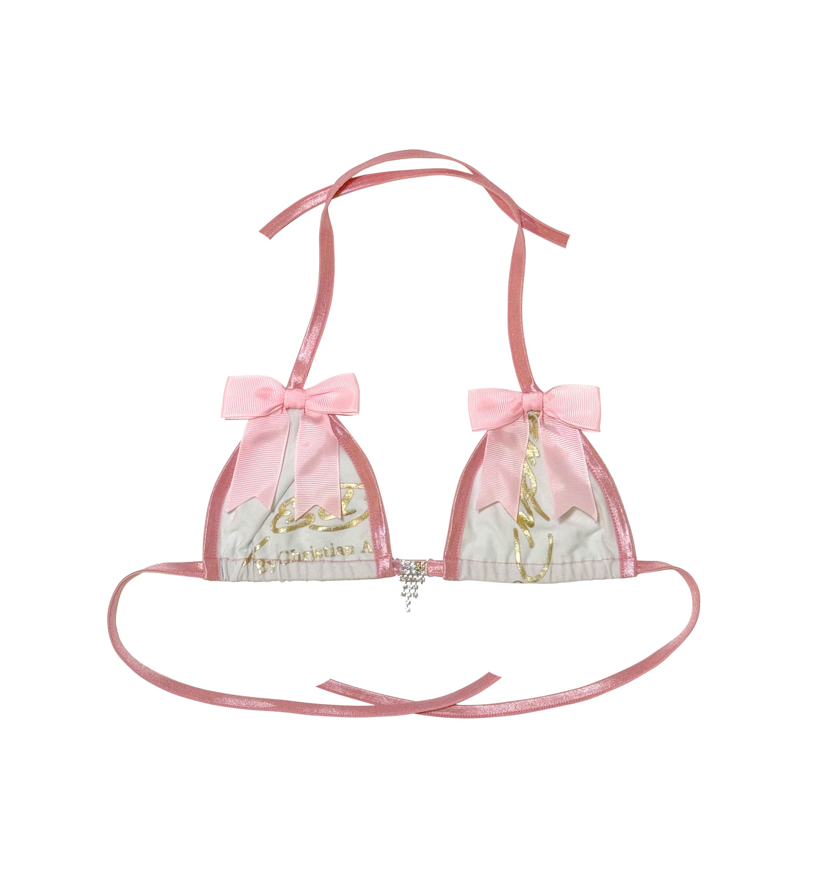 ED HARDY WHITE & PINK LOVE KILLS SLOWLY SKIRT SET