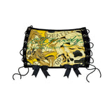 ED HARDY YELLOW & BLACK SKULL SET