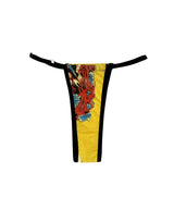 ED HARDY YELLOW & BLACK SKULL SET