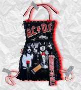 ACDC LACE'D UP DRESS