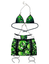 JUICY J SKULL SKIRT SET