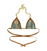 LILLY GOLD CHAIN MINI SHORT SET