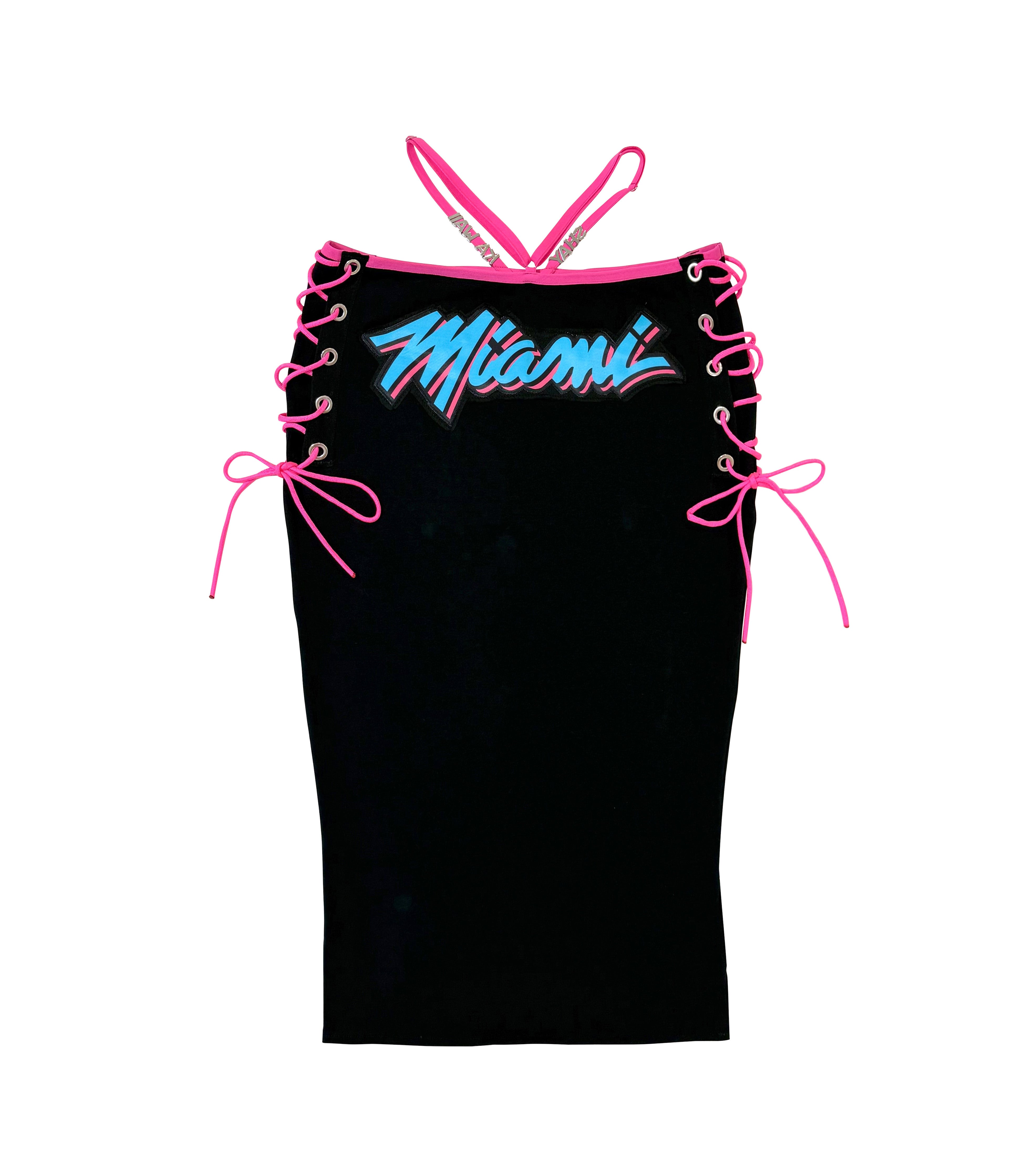 MIAMI HEAT MIDI SKIRT SET