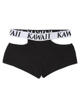 SPORTY KAWAII CUT OUT MINI SHORTS