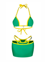 RIO DE JANEIRO BIKINI & MINI SKIRT SET
