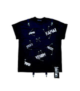 "SUSPENDER TIE DYE" T-SHIRT/DRESS