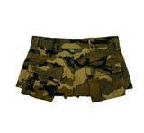 TACTICAL CAMOUFLAGE MINI SKIRT