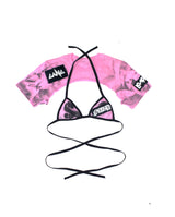 TIE DYE CROP T-SHIRT SET