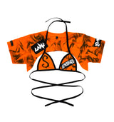 TIE DYE CROP T-SHIRT SET