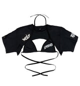 TIE DYE CROP T-SHIRT SET
