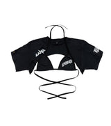 TIE DYE CROP T-SHIRT SET