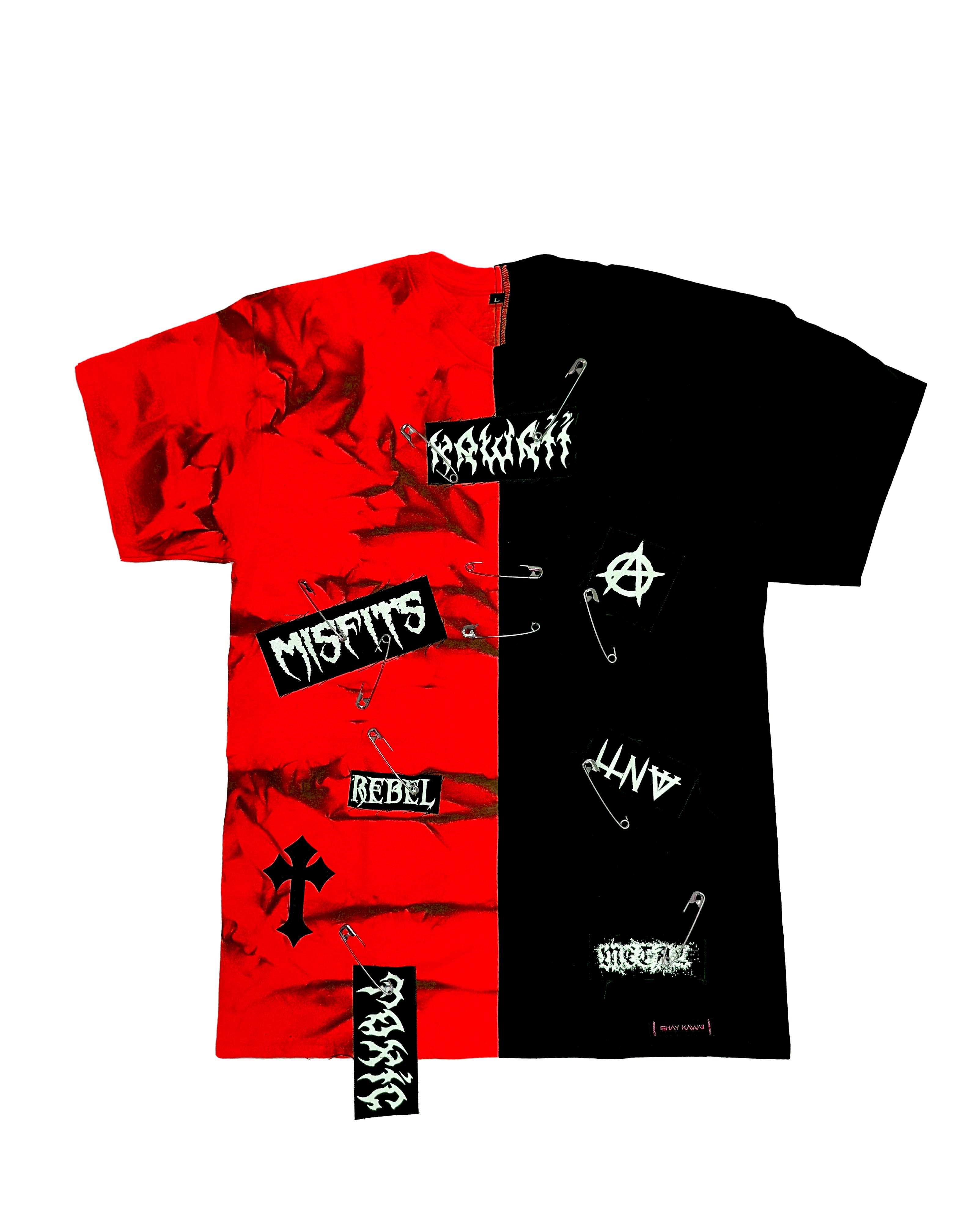 TWO TONE T-SHIRT