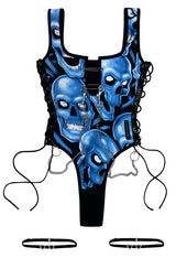 JUICY J SKULL ONESIE