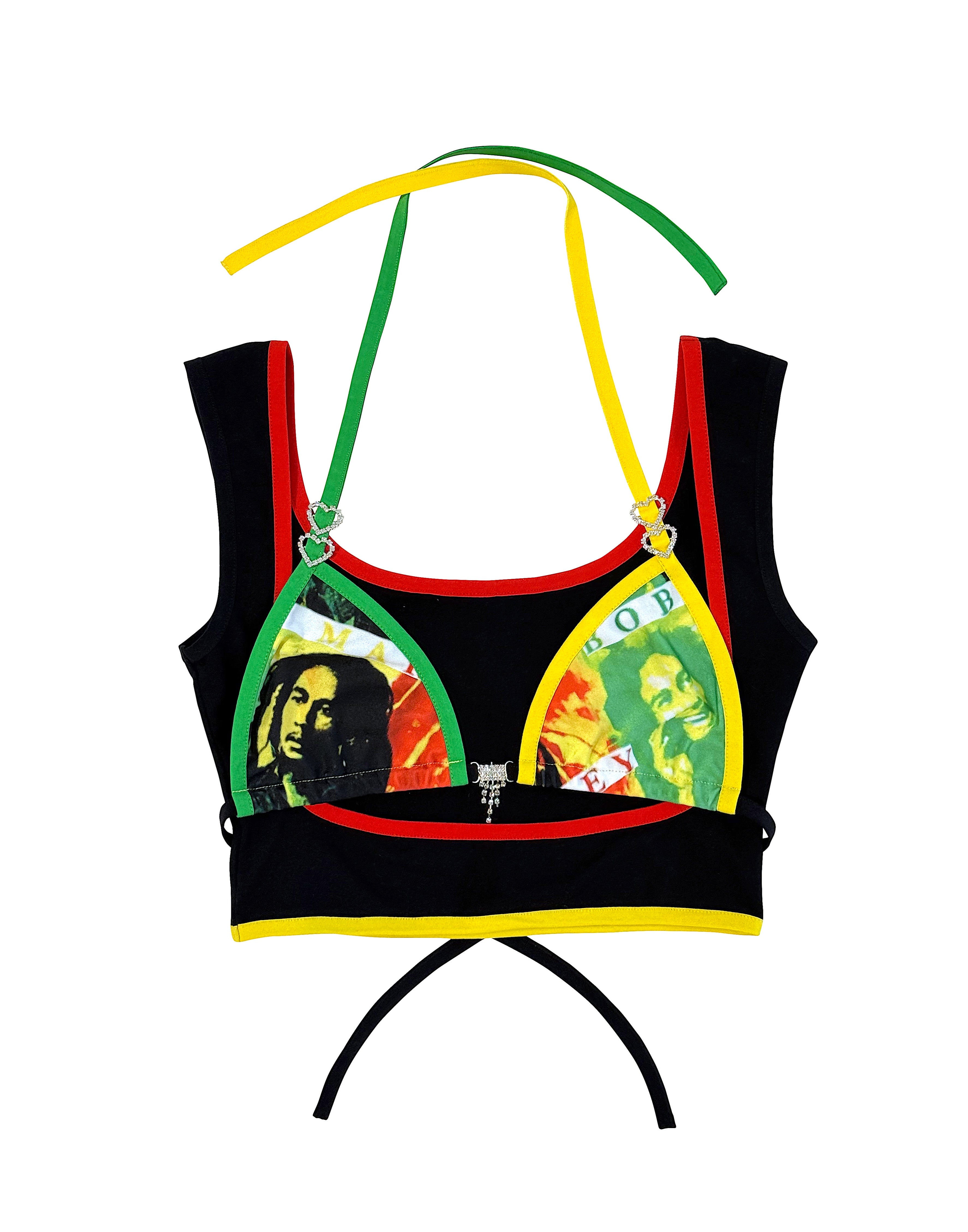 VIBRATION TOP & BRA SET