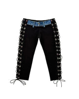 Y2K CAPRI LACE PANTS