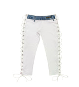 PANTALON CAPRI EN DENTELLE AN 2000