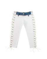 Y2K CAPRI LACE PANTS