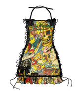 ED HARDY YELLOW SKULL DRESS