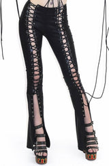 THE "COYOTE UGLY " LACED'UP PANTS