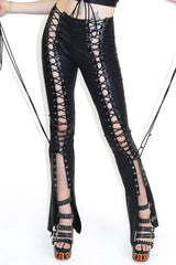 THE "COYOTE UGLY " LACED'UP PANTS