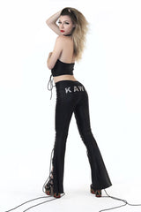 THE "COYOTE UGLY " LACED'UP PANTS