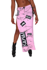 CLASH LONG SKIRT