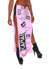 CLASH LONG SKIRT