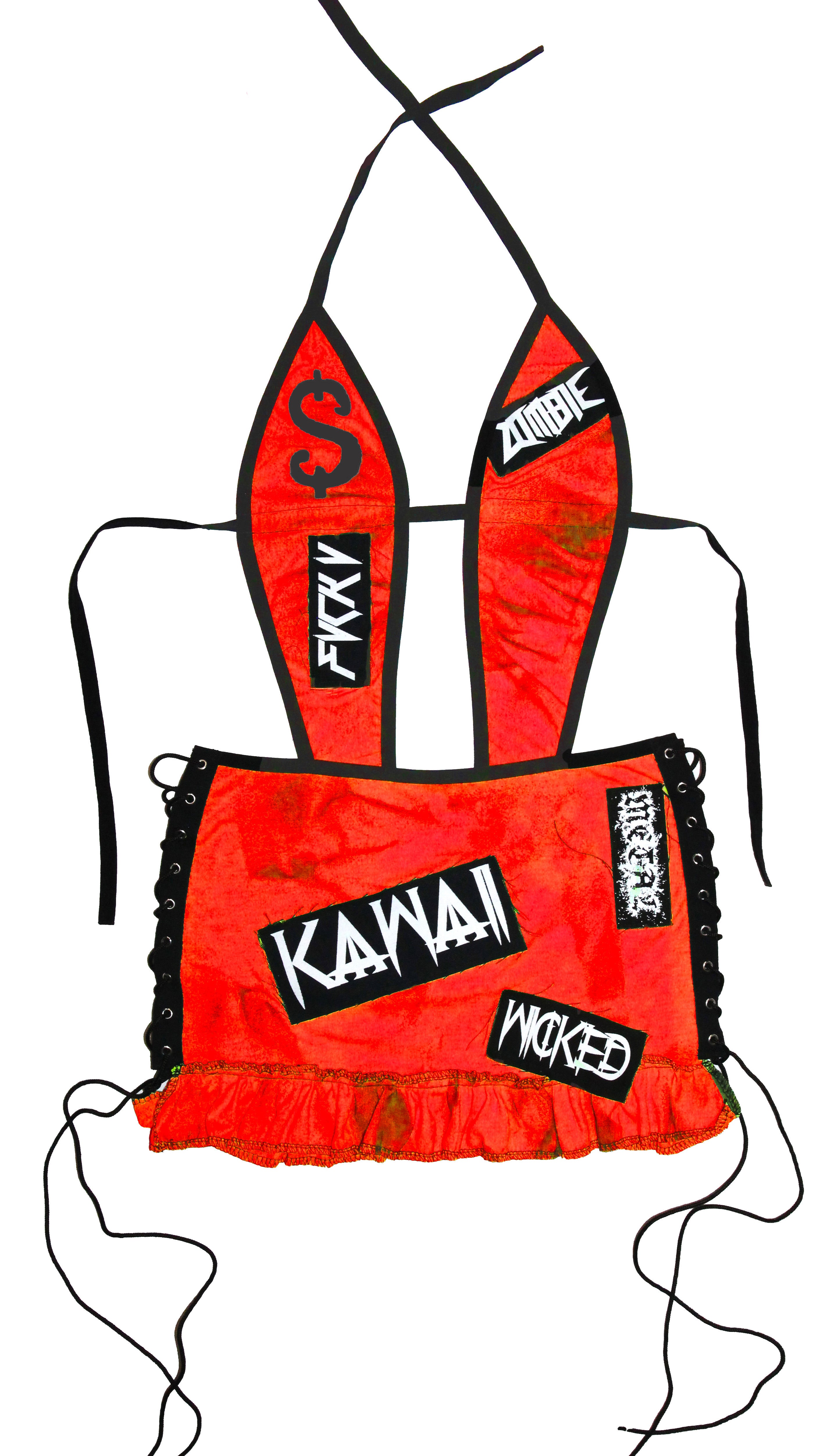 REJECT BACK OUT DRESS (multicolor)