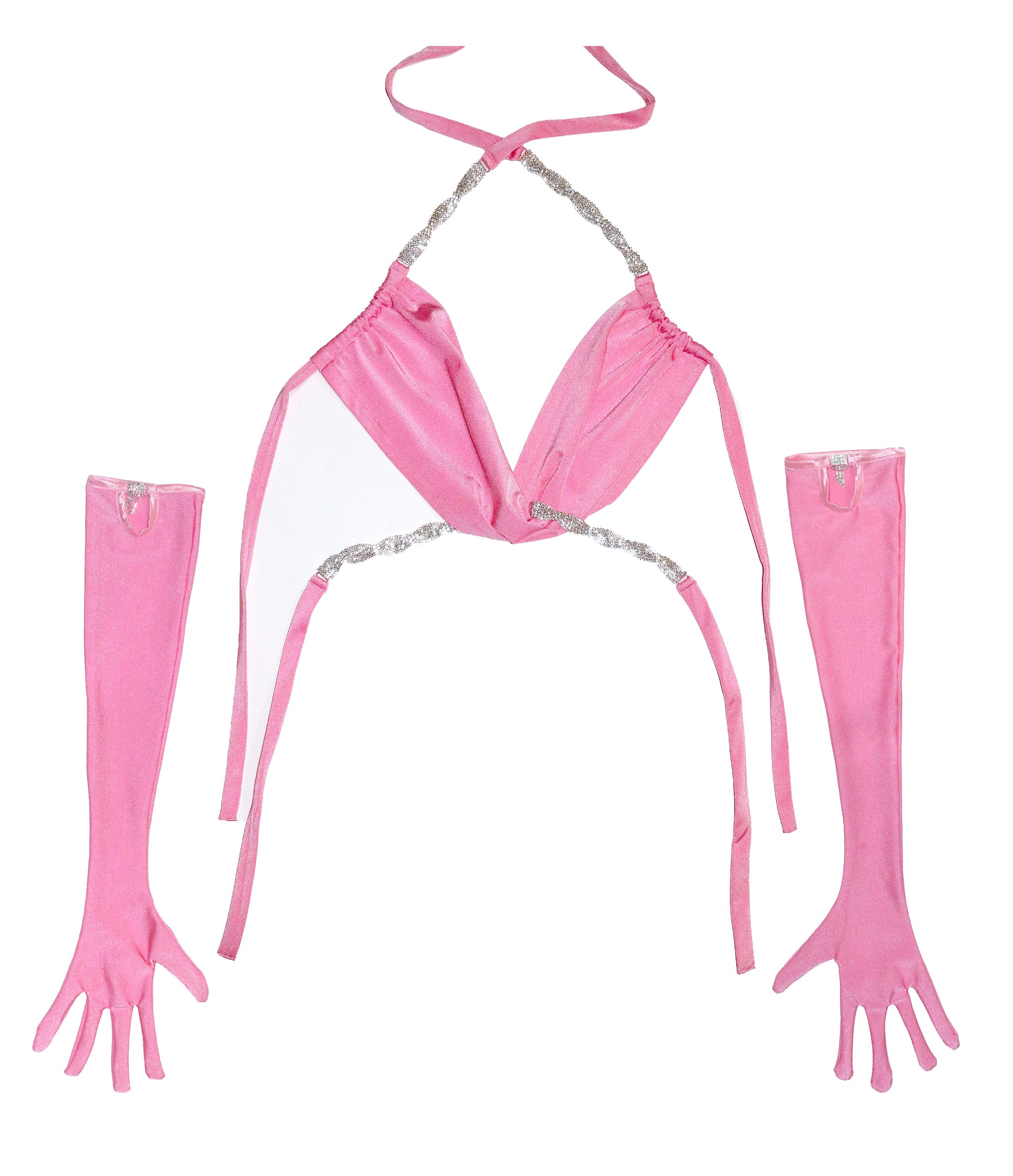 "TIARA RHINESTONE TOP"