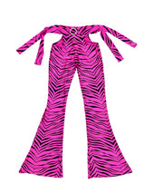 THE "PINK SUGGA " LOW RISE FLARE PANTS