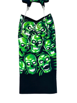 STAY FLY SKULL LONG SKIRT SET