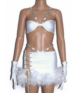 "SNOW QUEEN " RHINESTONE TOP (ONLY)