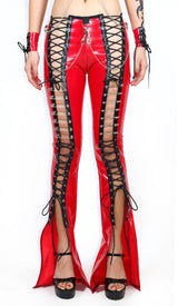 THE " INFERNO" LACED'UP  PANTS