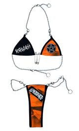 TWO TONE MAVERICK BIKINI (PENTAGRAM)