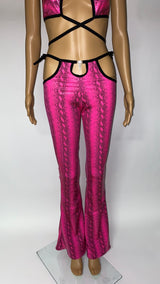 THE "AALIYAH DIAMANTE PANTS" multicolor