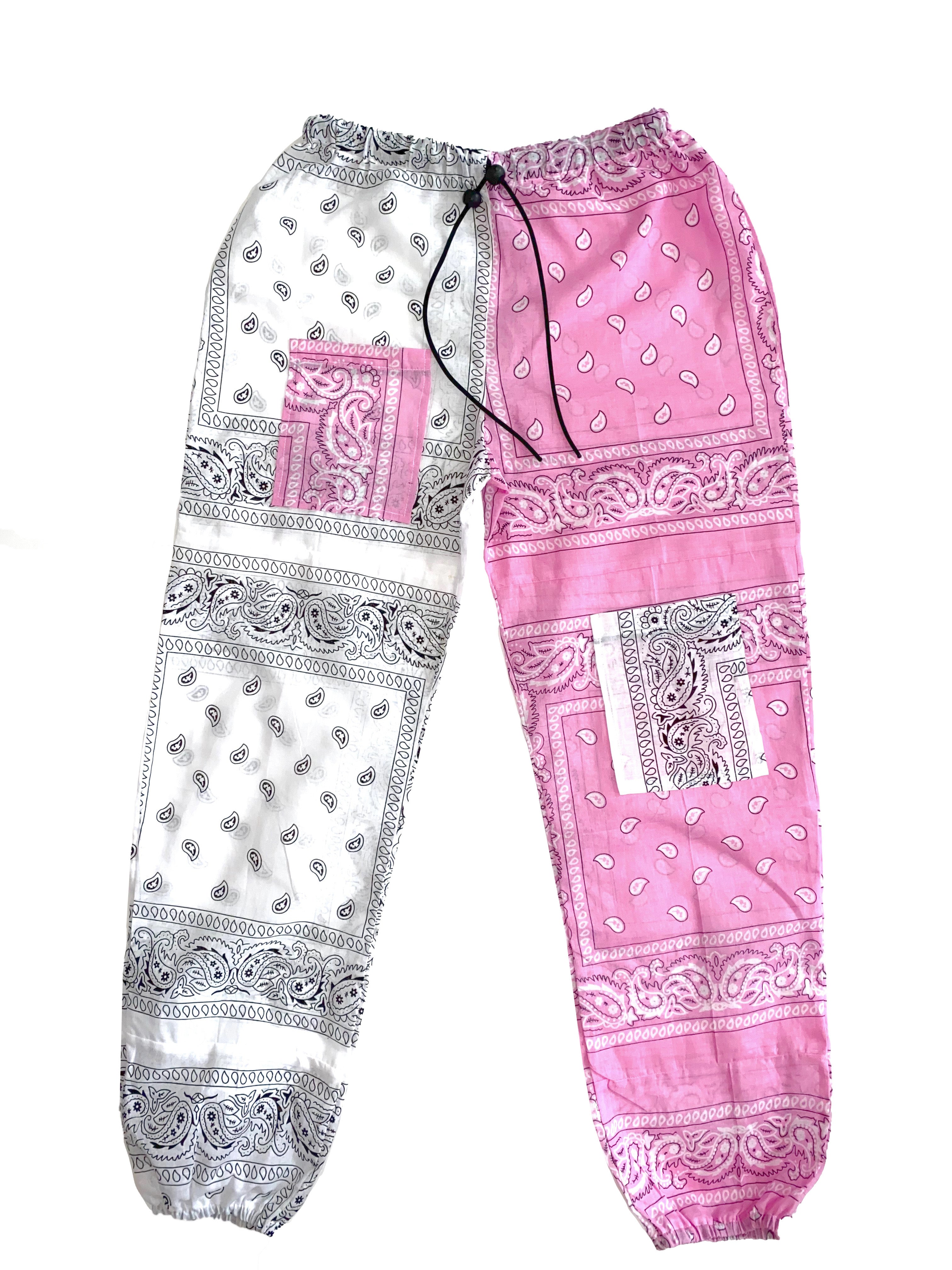 THE  BICOLOR BANDANA PANTS