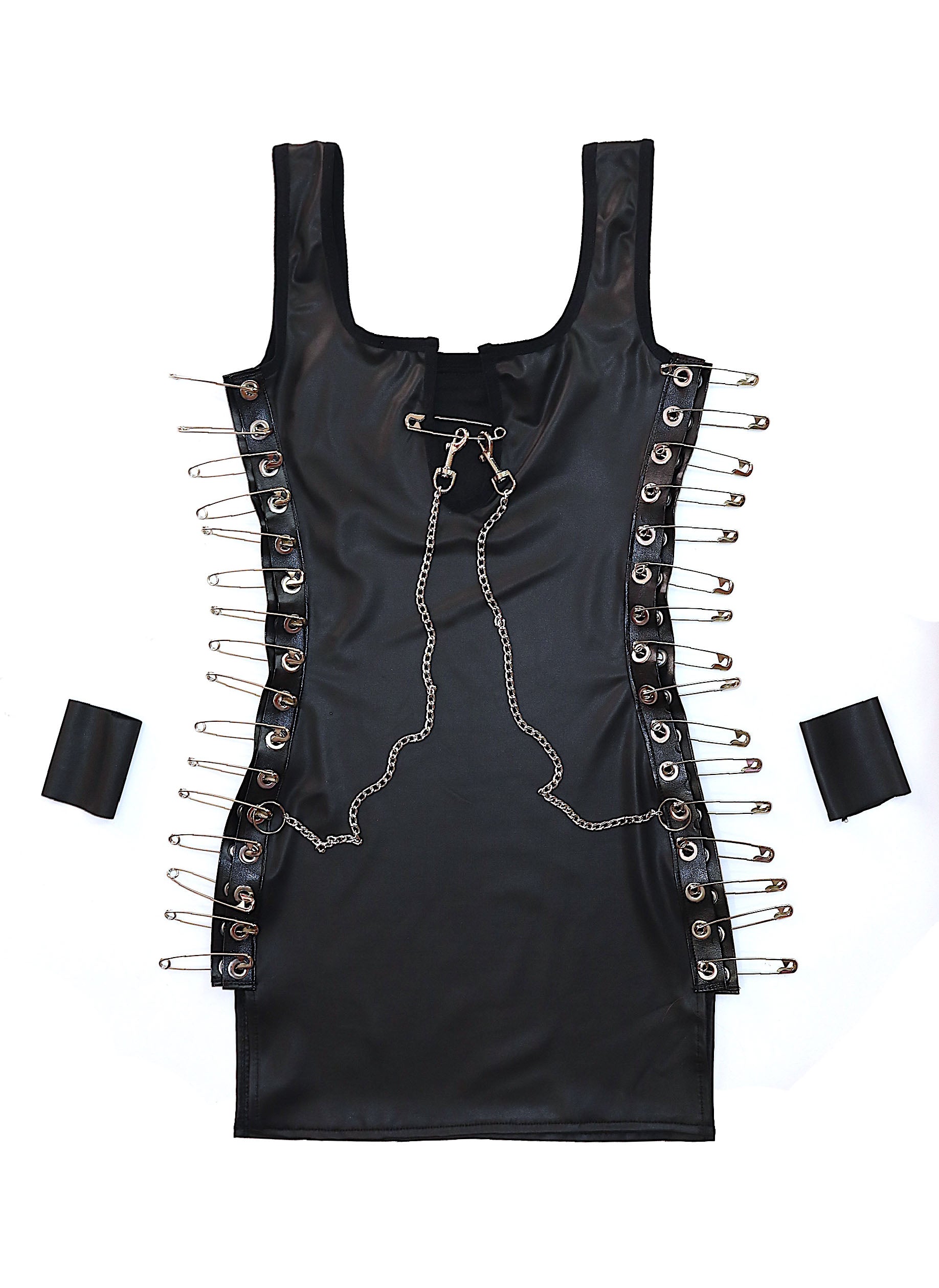 THE " ABYSS SAFETY PIN DRESS"