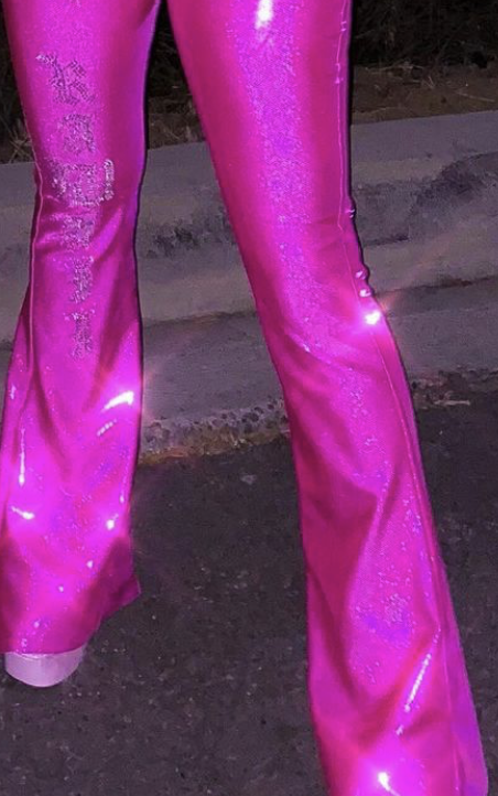 THE "AALIYAH DIAMANTE PANTS" multicolor
