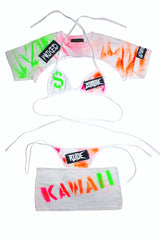 CLOCKWORK SET: LIMITED EDITION (white/neon green/baby pink)