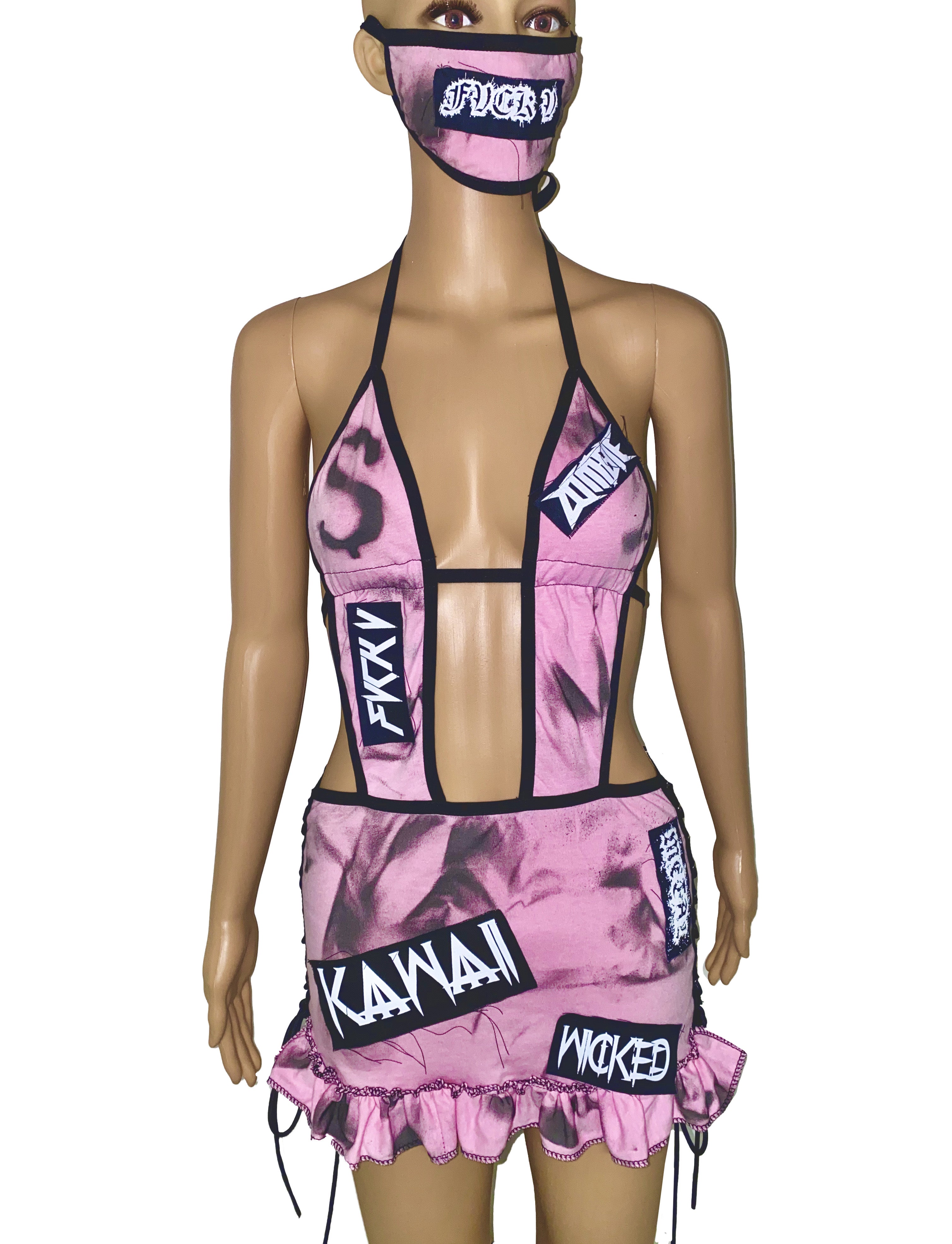 REJECT BACK OUT DRESS (multicolor)