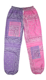 THE  BICOLOR BANDANA PANTS