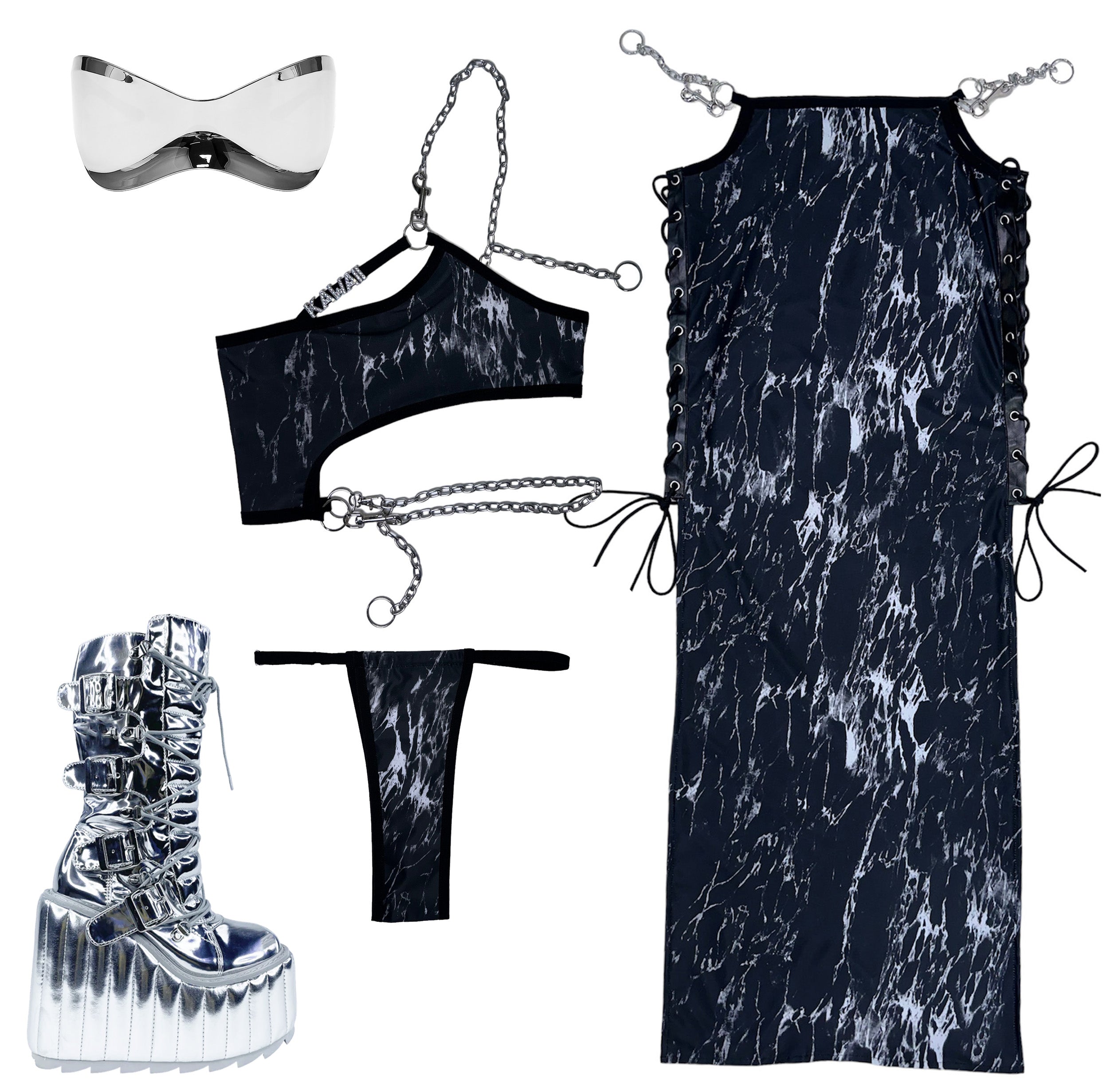 UTOPIA LONG SKIRT SET
